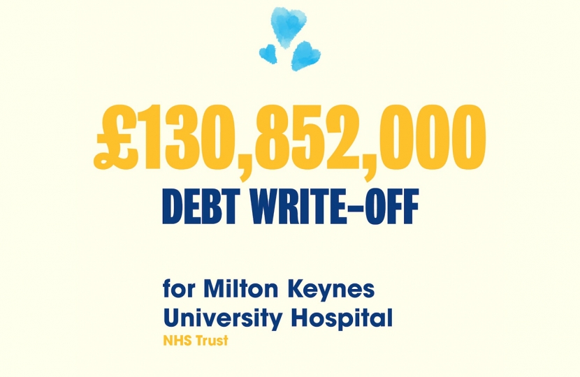 MK Hospital Debt Write Off