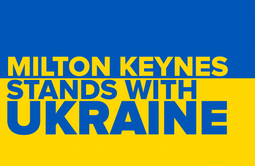 Milton Keynes Stands With Ukraine