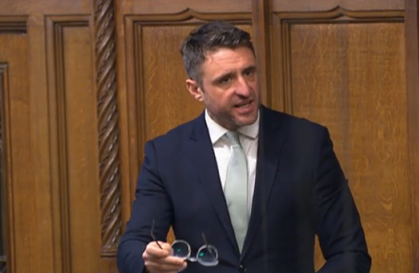 Ben Everitt MP Speaking In The House Of Commons