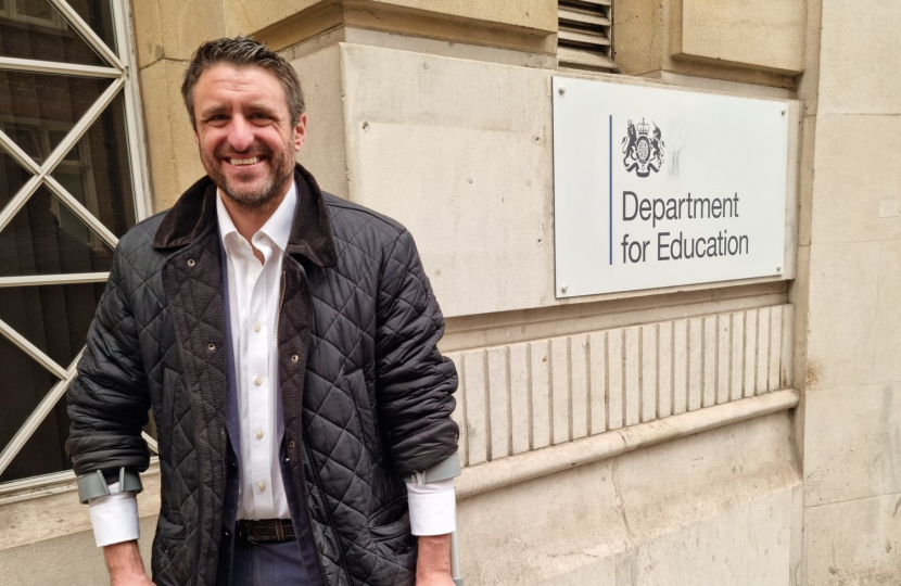 Ben at the Department for Education