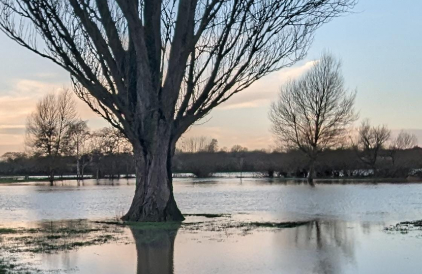 image of flooding in MK