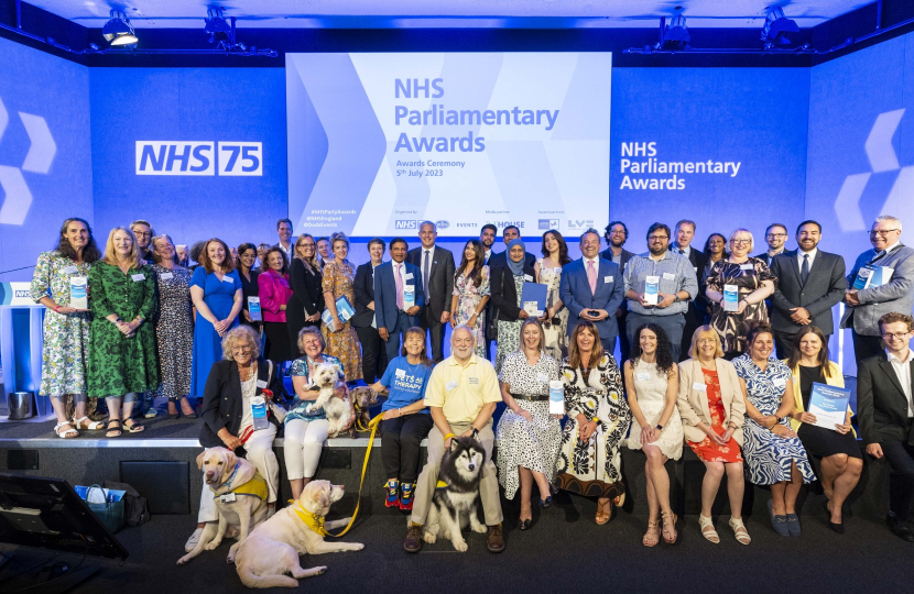 The NHS Parliamentary Awards winners in 2023