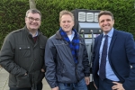 Ben Everitt and Iain Stewart with Transport Minister Grant Shapps
