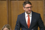 Ben speaking in the House of Commons