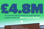 £4.8 million for MK Hospital