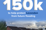 Lavendon Flooding graphic