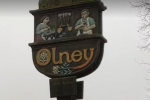 Olney Town Sign