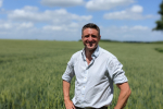 Ben Everitt MP enjoying one of Milton Keynes North's many agricultural areas