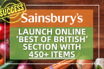 Sainsbury's launch online 'Best Of British' section with 450+ items
