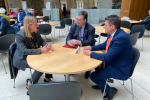 Ben Everitt MP and Iain Stewart MP Meeting With Starship Technologies