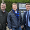 Ben Everitt MP and Iain Stewart MP with Energy Security and Net Zero Secretary Grant Shapps at an electric car charging point in Milton Keynes