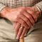 elderly person hands