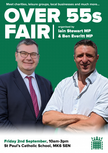 Over 55s Fair Poster
