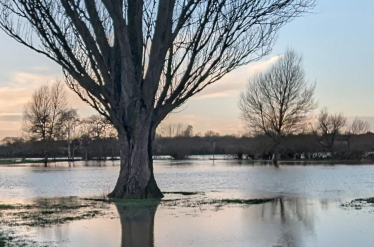 image of flooding in MK